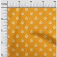 thumbnail image 1 of oneOone Cotton Flex Fabric Floral Block Printed Craft Fabric BTY 40 Inch Wide, 1 of 4