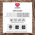 thumbnail image 3 of Red Heart® Comfort® Fil, Solid, Acrylic #4 Medium, 16oz/454g, 867 Yards, 3 of 4