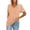 Pink2, variant on AherBiu Womens T Shirts V Neck Summer Cotton Tshirts Trendy Causal Loose Fitting Comfy Soft Tees Solid Color