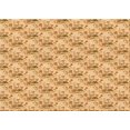 thumbnail image 1 of Ahgly Company Tapis Rectangulaire Orange Lavable en Machine, 5 Pieds x 7 Pieds, 1 of 7