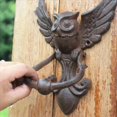 thumbnail image 4 of 2X Hibou Mystique Cogneur de Porte, Poignée de Porte Antique Poignée de Porte de Cour, 2 * Poignée de Porte de Cour, 4 of 6