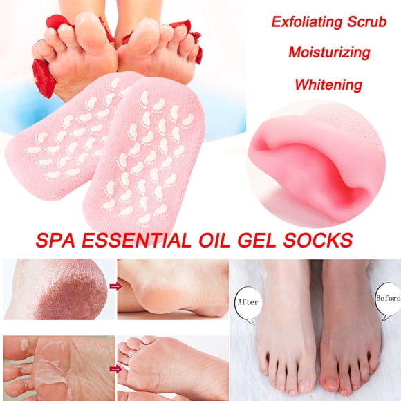 Foot Care Exfoliating Moisturizing Gel Spa Socks for Relaxation and Skin in Foot Care Category