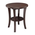 thumbnail image 1 of Leick Furniture Boa Round Wood End Table in Chocolate Cherry, 1 of 5