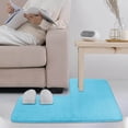 thumbnail image 3 of Product Classification Carpet | L Shaped Living Room Rug for Bedroom and Bath | Polyester Fiber Floor Mat with Non- Design and Durable Build, 3 of 3