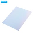 thumbnail image 3 of Unique Bargains A5 Holographic Cardstock, 10 Pack Metallic Iridescent Mirror Paper Sticker Foil Board, Style 7, 3 of 6