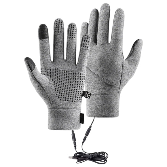 Heated Hand Warmer USB Mittens Touchscreen | Cycling For Winter Gym Workout Work Lifting Running Riding Ski