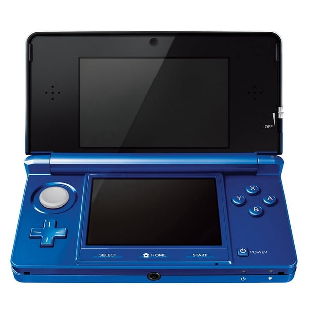 Nintendo 3DS Game Console with RetroFam 32GB SD Card, Cobalt Blue