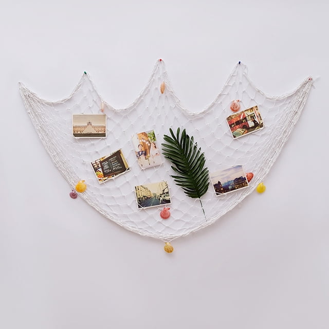 Net Decoration With Shells Mediterranean Style Net Decoration Outdoor Net Maritime Decoration For Photo Wall Party Bedroom Living Room
