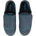 thumbnail image 2 of Silverts Pantoufles pour Hommes Extra Extra Larges, 13, Acier, 2 of 2