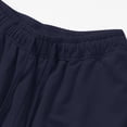 thumbnail image 4 of FcBaudy Mens Shorts, Shorts Men Men's Solid Color Fashionable Casual Washed Loose Pocket Drawstring Waist Sports Running Shorts Man Polyester Trousers, 4 of 7
