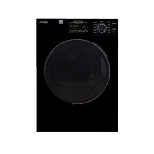 Pinnacle Appliances Lave-linge 22-826 L BLACK Super laveuse; chargement avant; noir; 15 Capacité de charge maximale en livres; 12 Cycle de lavage; 15 Amp/110 Volt; Montage autonome; Code de couleur LED Affichage
