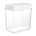 thumbnail image 2 of Meitianfacai Plastic Spice Jars with Lids, Kitchen Food Storage Container with Sealed Lid, Transparent Square Spice Containers Jar, Airtight Pantry Containers for Kitchen Storage and Organization, 2 of 7