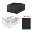 thumbnail image 1 of Housse de Protection Imperméable pour Meubles de Patio Extérieur Canapé Table à Manger, Housse Imperméable pour Table Extérieure, Housse pour Meubles d'Extérieur, 1 of 8