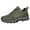 Green, variant on XIMIN Men Women's Hiking Boots Lightweight Breathable Non-Slip Waterproof Casual Low-Top Sneakers for Trailing Trekking Outdoor Leather Walking Shoes (9, Beige)