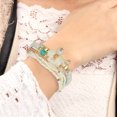 thumbnail image 3 of Riforla Stackable Bead Bracelets Ladies Mens Stretch Multilayer Bracelet Set Multicolor Jewelry Womens Jewelry D, 3 of 4