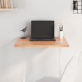 thumbnail image 1 of vidaXL Table Top Light Brown 60x50x2 cm Treated Solid Wood Oak, 1 of 4