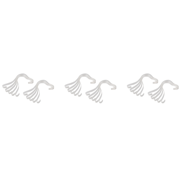 30Pcs Fashion Clear Elastic Plastic Women's Sandals Show Holder Shoe Display Stand Rack