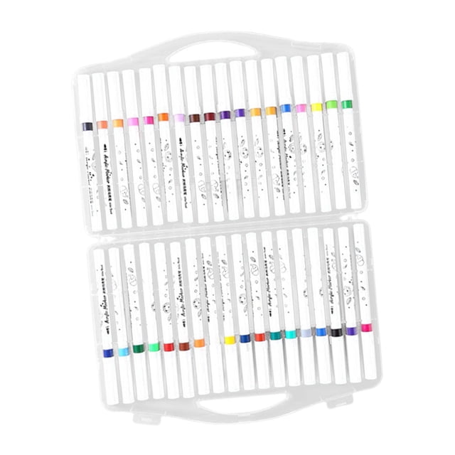 KLKCMS Paint Markers Smooth Quick Drying Acrylic Paint Pens for Ceramic Canvas Wood 36 36 Colors