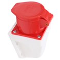 thumbnail image 1 of Industrial Plug, IP44 Waterproof Professional Strong Conductivity Hook-up Socket Wall Mount Socket  For Agriculture For Industry, 1 of 8