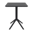 thumbnail image 3 of Sky 24 inch Square Folding Table in Black finish, 3 of 8