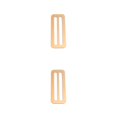 thumbnail image 2 of bedienty Weight Belt Slide Keeper Professional Vest Buckle Holding Buckles Aluminum Scuba Diving Webbing Harness Stopper Golden 2Set, 2 of 6