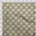 thumbnail image 4 of oneOone Velvet Olive Green Fabric Asian Block Sewing Craft Projects Fabric Prints By Yard 58 Inch Wide, 4 of 4