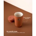 thumbnail image 4 of Cubitt Coffee Mug 12oz – Smart Lid, Ceramic Interior, Leak-Proof, Stainless Steel, Deep Green, 4 of 5