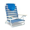 thumbnail image 1 of Ostrich Chaise de Plage Sud, Fauteuil Inclinable de Camping Extérieur Portable pour Piscine avec Sangle de Transport, Rayé, 1 of 13