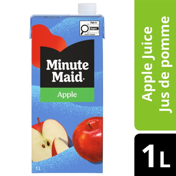 Minute Maid Apple Juice Carton, 1 Liter