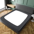 thumbnail image 2 of PiccoCasa Box Spring Cover Wrap Around 4 Sides, Smooth Stretchy Slate Grey King, 2 of 7