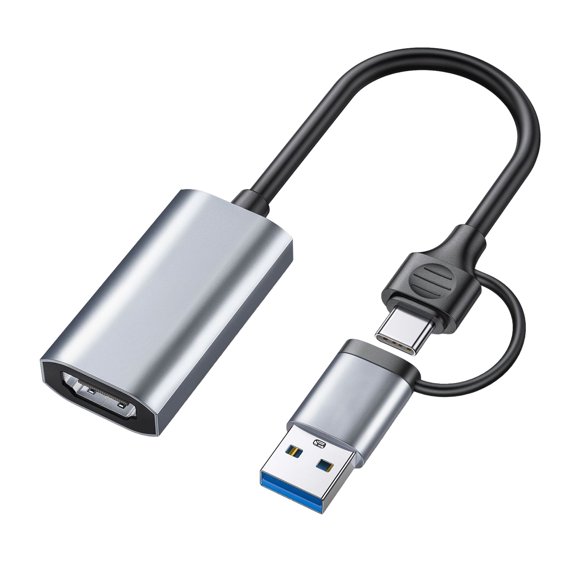 Video Captures Card Type C To USB Converters For Live Streaming Camera And Plugs And Play
