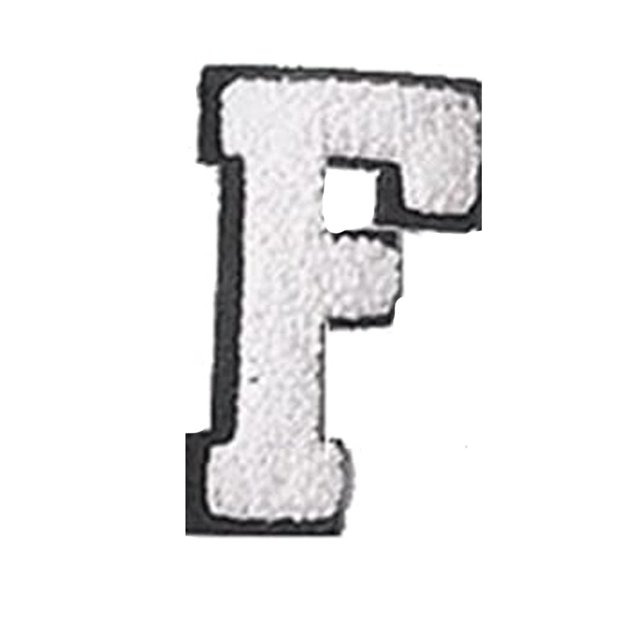 Intimates Accessory Glitters Iron On Letters Sew On Embroidered English Alphabet Applique Adhesive Repair For Fabric Clothing Shirts Jeans