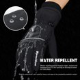 thumbnail image 4 of Gants Chauds d'Hiver en Molleton Imperméables et Coupe-Vent à Écran Tactile Antidérapants à Bandes Réfléchissantes Sports Cyclisme Ski Plein Air Travail, 4 of 8