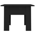 thumbnail image 3 of vidaXL Coffee Table Black 55x55x42 cm Engineered Wood, 3 of 4