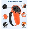 thumbnail image 3 of Silicone Cover Set Compatible with Oculus/Meta Quest 3 Accessories, Touch Controller Grips Cover, VR Shell Cover, Facial Interface Cover, Protective Lens Cover, Tempered Glass Lens Caps, 3 of 6