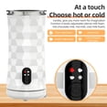 thumbnail image 3 of Electric Milk Frother 4-in-1 400W Automatic Hot and Cold Foam, 3 of 8