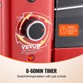 thumbnail image 4 of VEVOR Stainless Steel Shawarma Grill Machine Electric Gyro Rotisserie Machine, 4 of 9