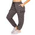 thumbnail image 1 of CHOK Pantalon Cargo Jogger Décontracté Super Doux pour Femmes Noir G, 1 of 4