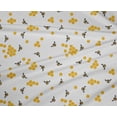 thumbnail image 4 of oneOone Polyester Lycra Fabric Honeycomb & Honey Bee Insect Printed Craft Fabric BTY 56 Inch Wide, 4 of 4