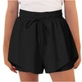 thumbnail image 1 of Tumotour Athletic Shorts For Teens Elastic Gym Running Biker Shorts For Teen 2-In-1 Running Active Workout Shorts, 1 of 9