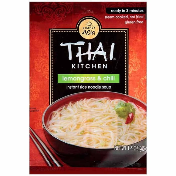 Thai Kitchen - Lemongrass & Chili Instant Rice Noodle Soup, 45g