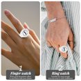 thumbnail image 3 of Decorative Finger Ring Stylish Ring Watch Finger Ring Decor Women Finger Watch, 3 of 8
