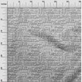 thumbnail image 3 of oneOone Velours Gris Tissu Texte Robe Tissu Tissu Imprimé par la Cour 58 Pouces de Large, 3 of 5
