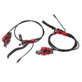 thumbnail image 1 of Hydraulic Disc Brake Kit, Automatic Return Powerful Sensitive Aluminum Alloy Caliper Bike Disc Brake Set Low Friction  for Electric Bikes Red, 1 of 8