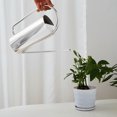 thumbnail image 3 of Stainless Steel Plants Watering Can With Long , 1500ml Large Capacity, Spray Bottle For Indoor And Outdoor Use, 3 of 8