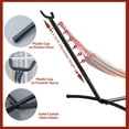 thumbnail image 4 of Outsunny 9.2'L Adjustable Hammock Stand Only, Black, 4 of 10