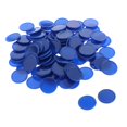 thumbnail image 2 of Concave Edge Token Bingo Gaming Props Party Favor for Children Blue, 2 of 8