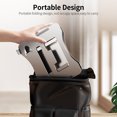 thumbnail image 4 of Support d'Ordinateur Portable Réglable Pliable en Alliage d'Acier au Carbone Antidérapant pour Tablettes de 11-17,3 Pouces Noir, 4 of 8