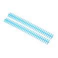 thumbnail image 2 of Eotvia PP Plastic Binding Comb, Blue, 10 Count, 2 of 8