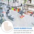 thumbnail image 2 of 50 Pcs Rubber Stoppers Sealing Plugs Laboratory Flask Plugs Test Tube Stopper, 2 of 7